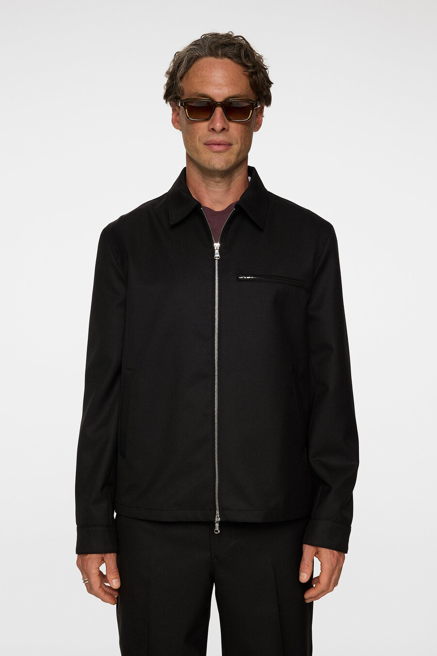 jaqueta juri sharp twill