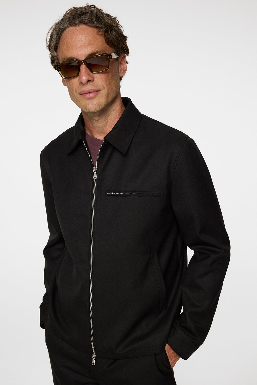 jaqueta juri sharp twill
