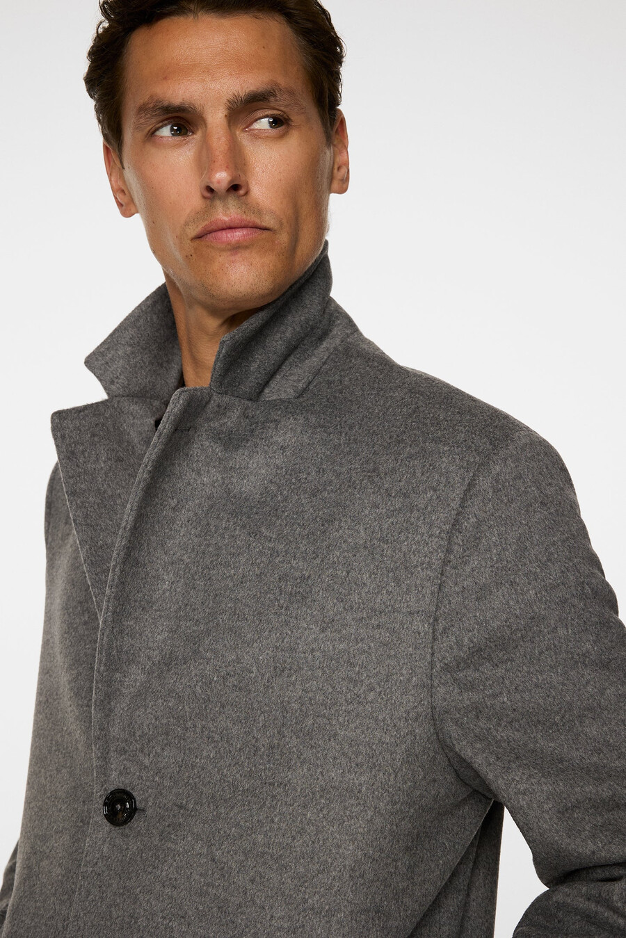 casaco de cashmere august melton