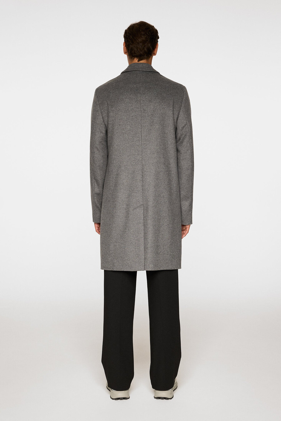 casaco de cashmere august melton