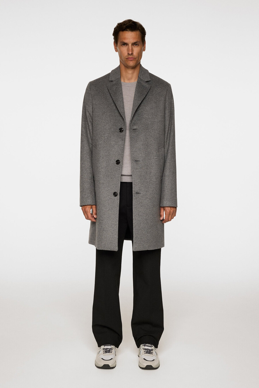 casaco de cashmere august melton