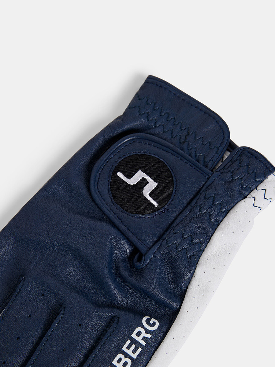 luva de golfe ron leather