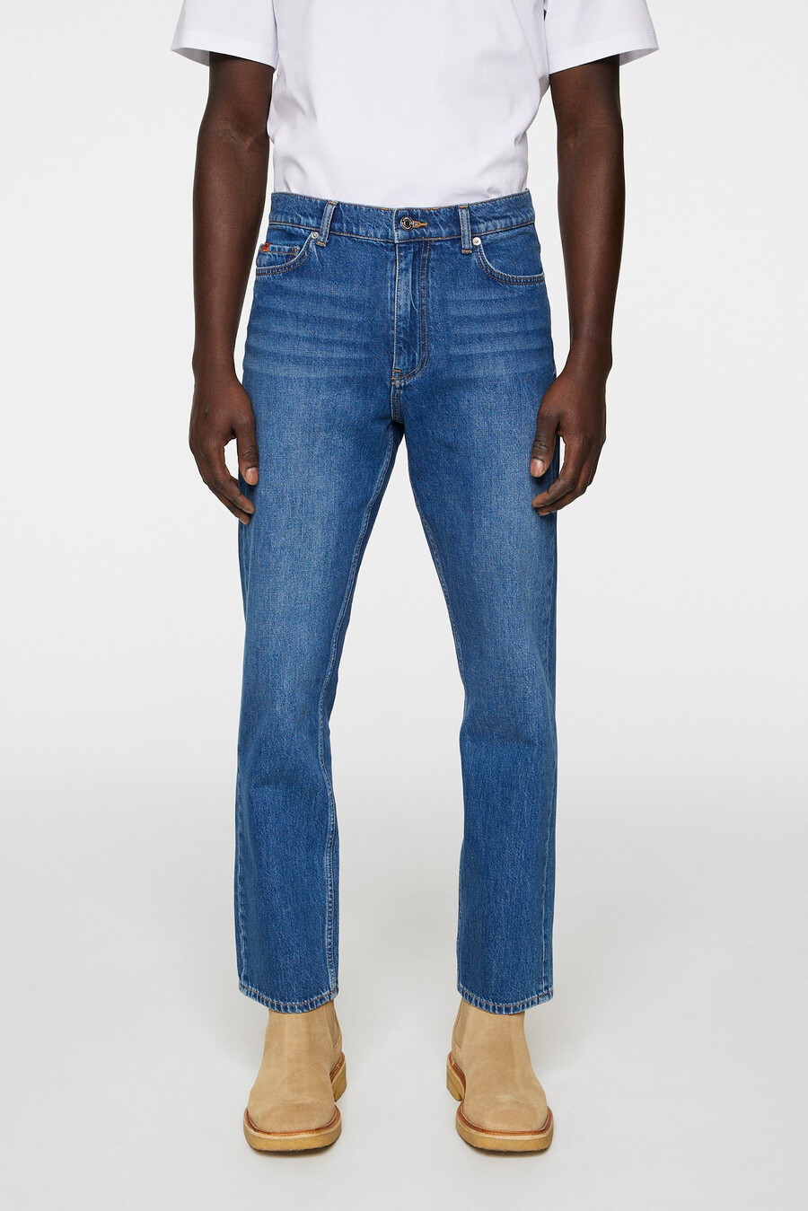 calça jeans cody mid wash regular