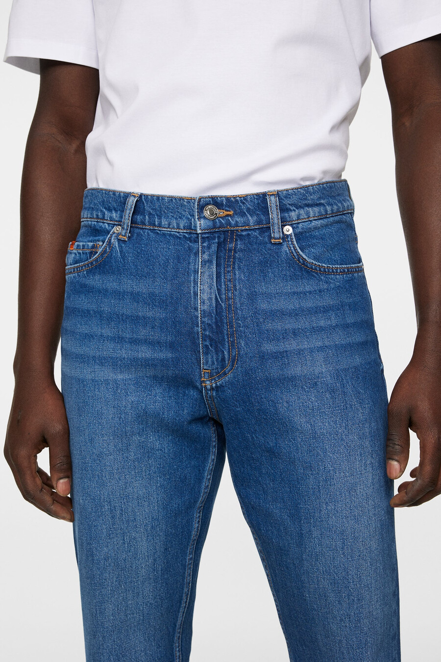 calça jeans cody mid wash regular