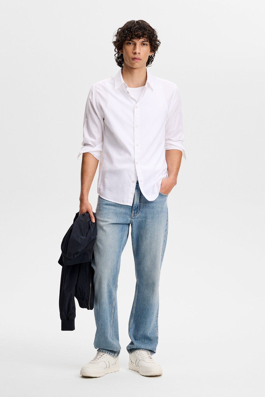 calça jeans cody lavagem clara