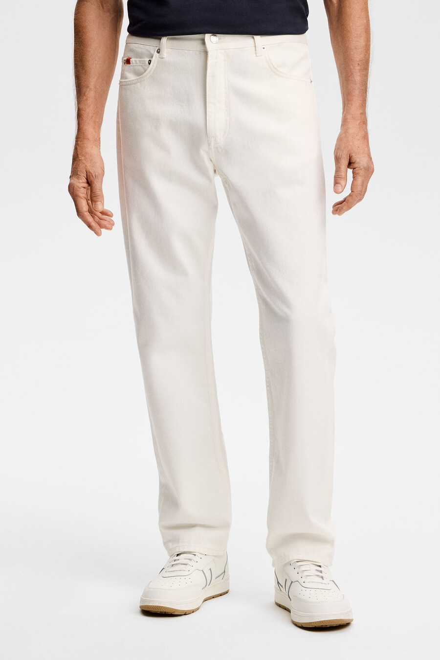 calça jeans cody white regular