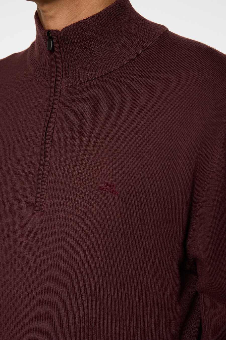kiyan merino quarter zip