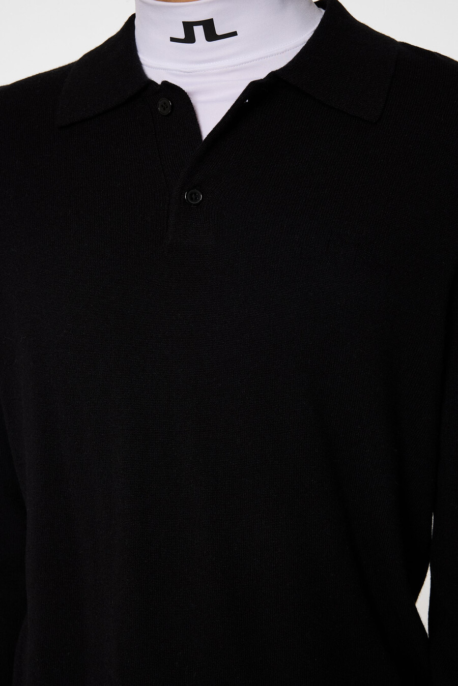 polo de lã tricotada edgar