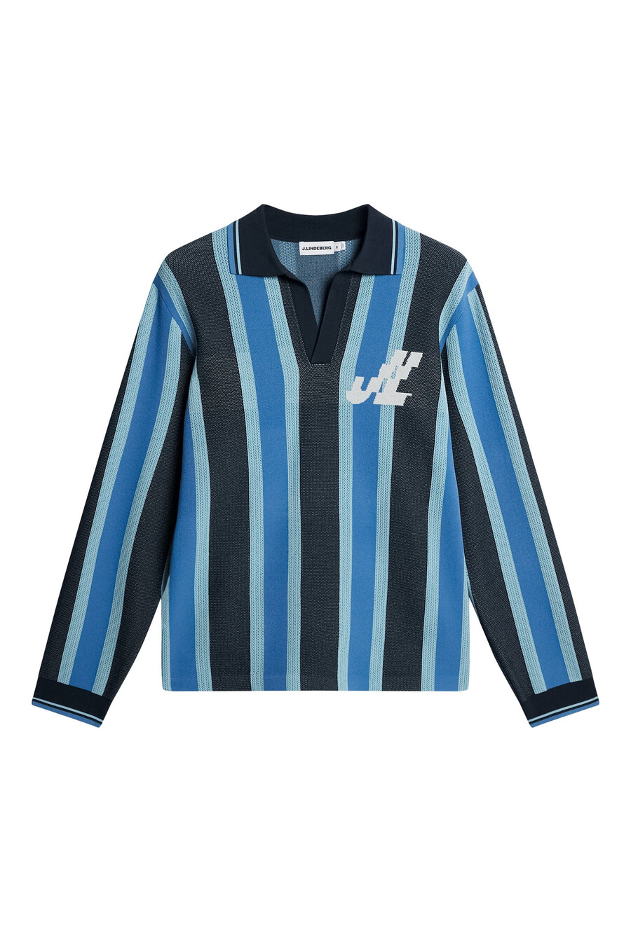 polo de malha listrada silas