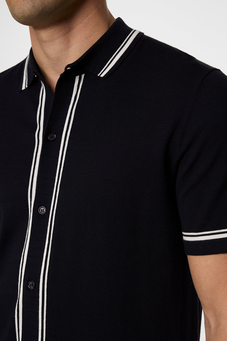 camisa polo de malha nicolai