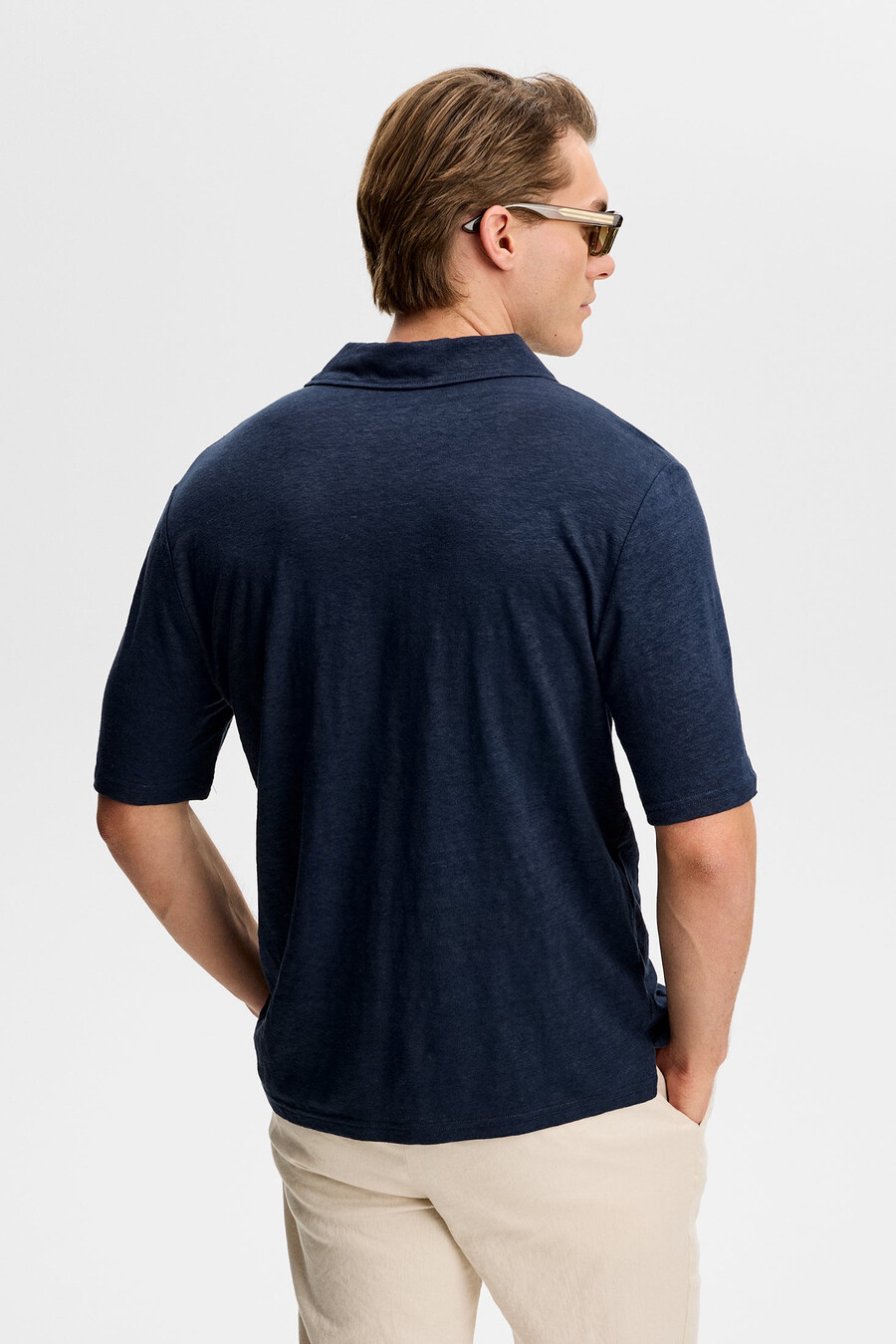 polo de linho roy