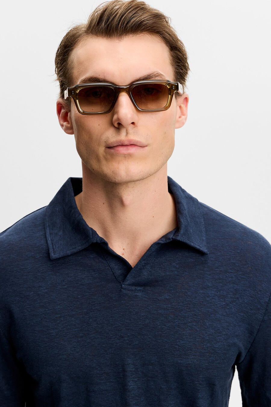 polo de linho roy