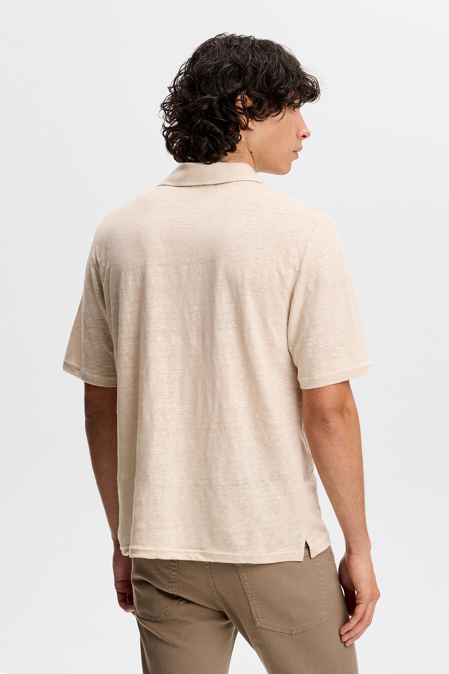 polo de linho roy