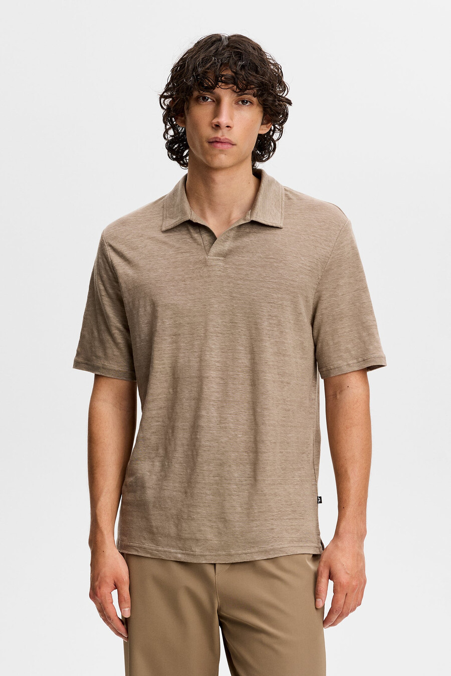 polo de linho roy