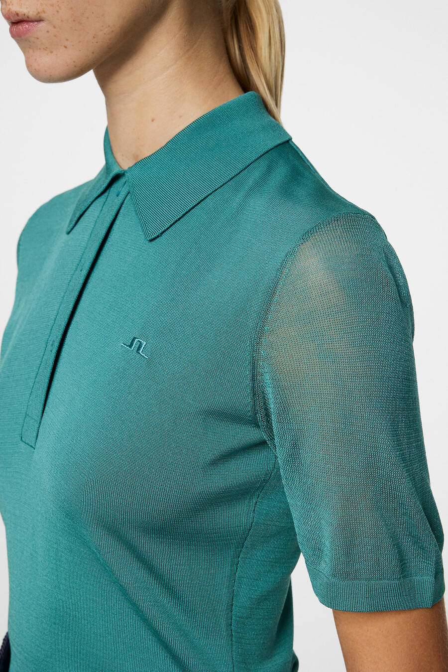 polo de malha amandine