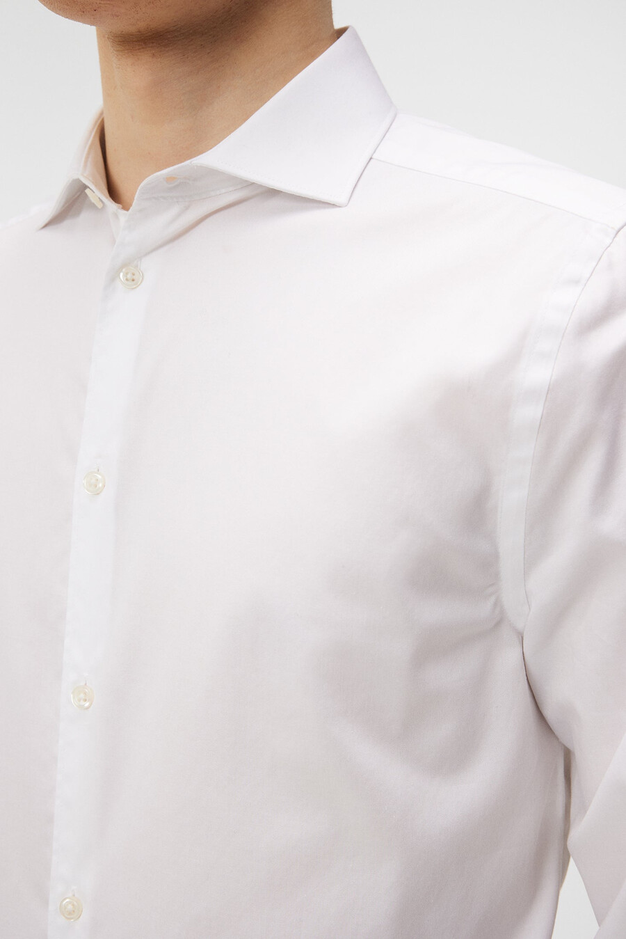 camisa superslim de sarja que não precisa passar