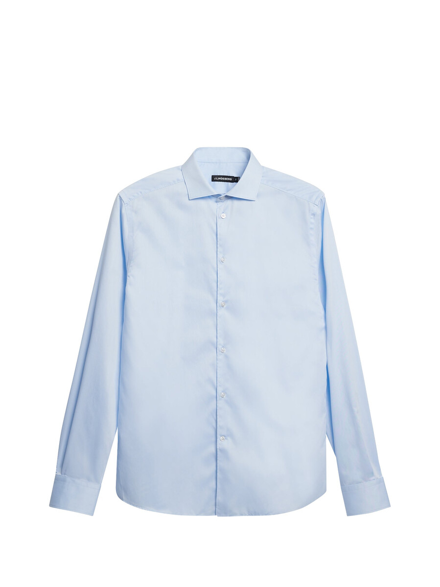 camisa superslim de sarja que não precisa passar