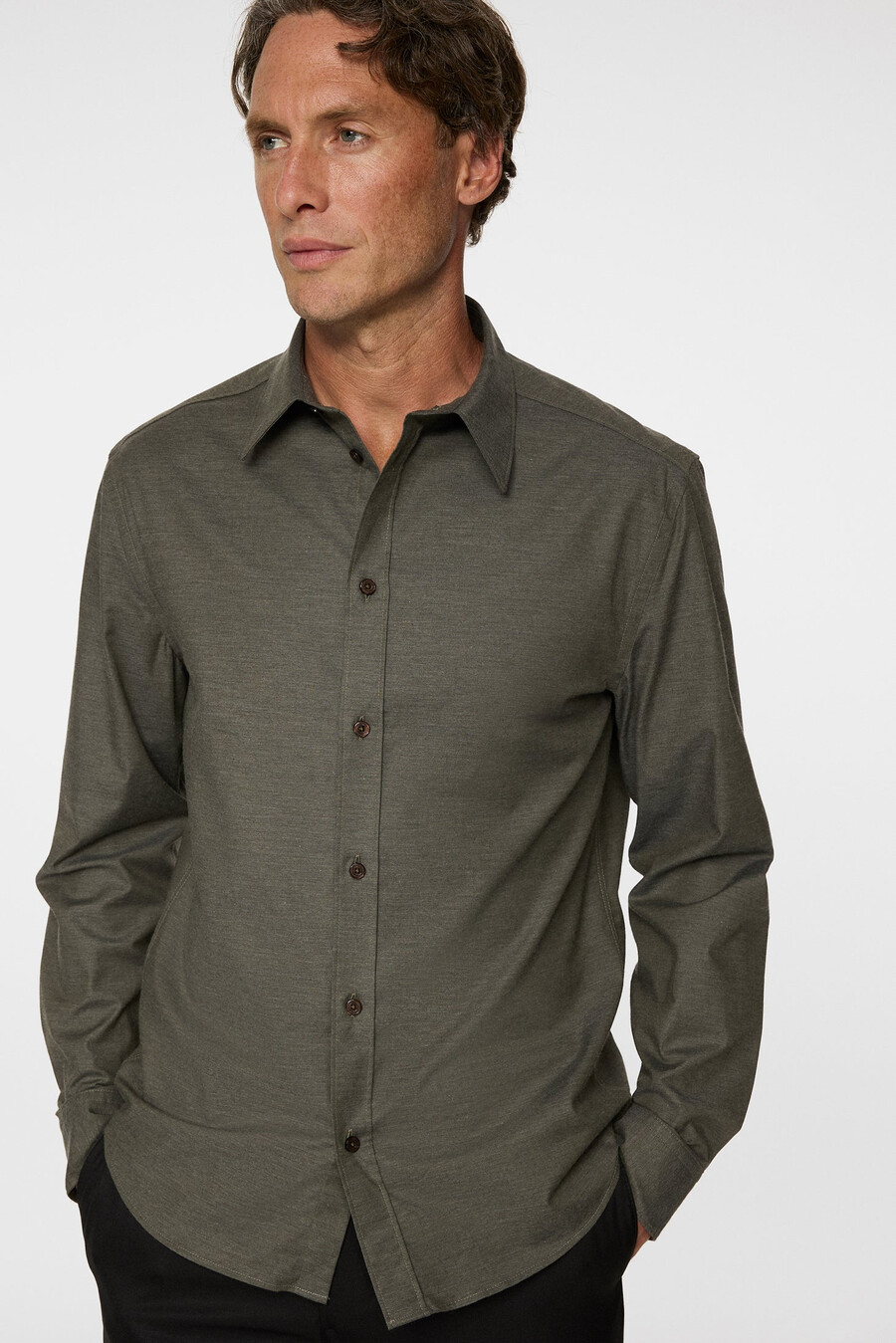 camisa de flanela fina e leve