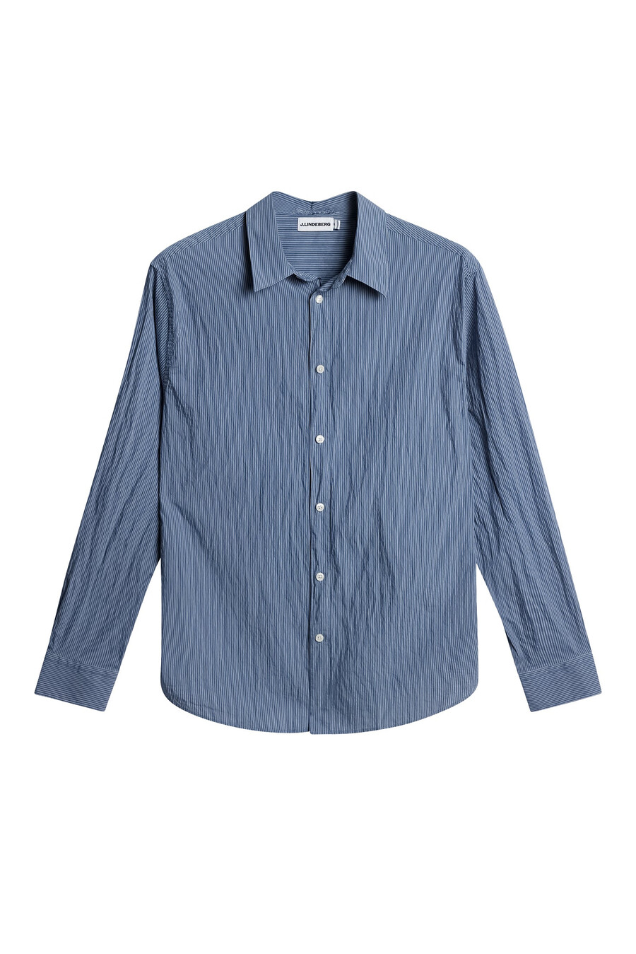 camisa listrada de manga comprida