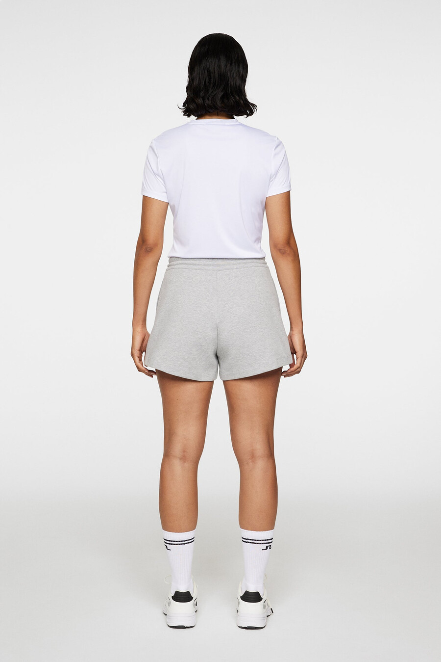 shorts de moletom mikki