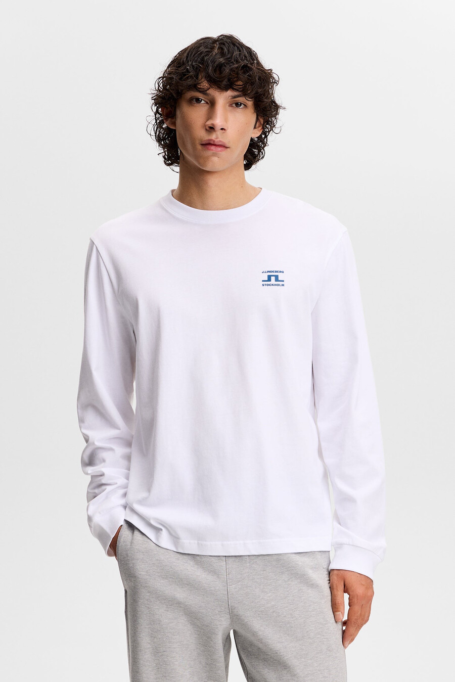 camiseta de manga comprida parcie