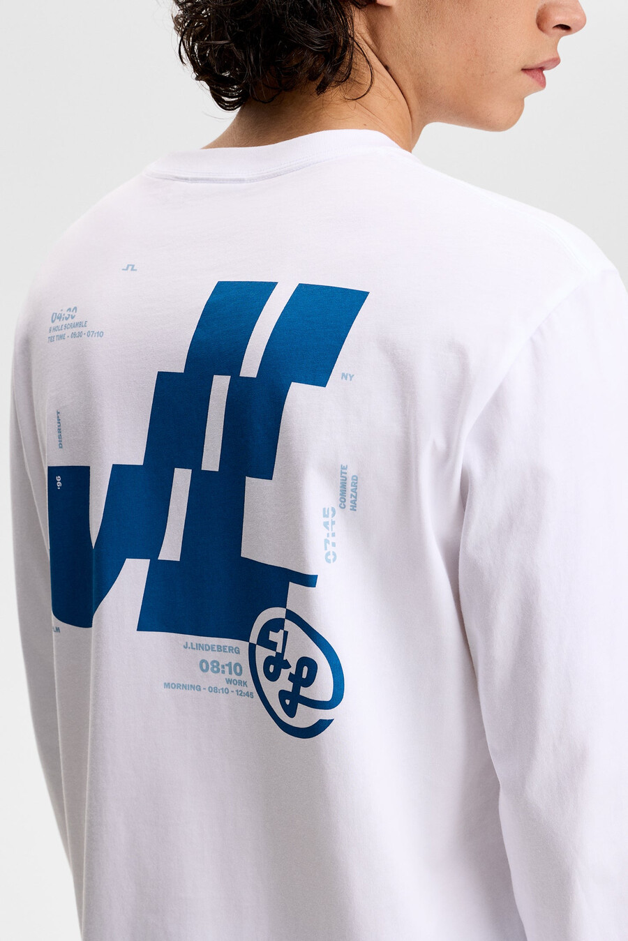 camiseta de manga comprida parcie