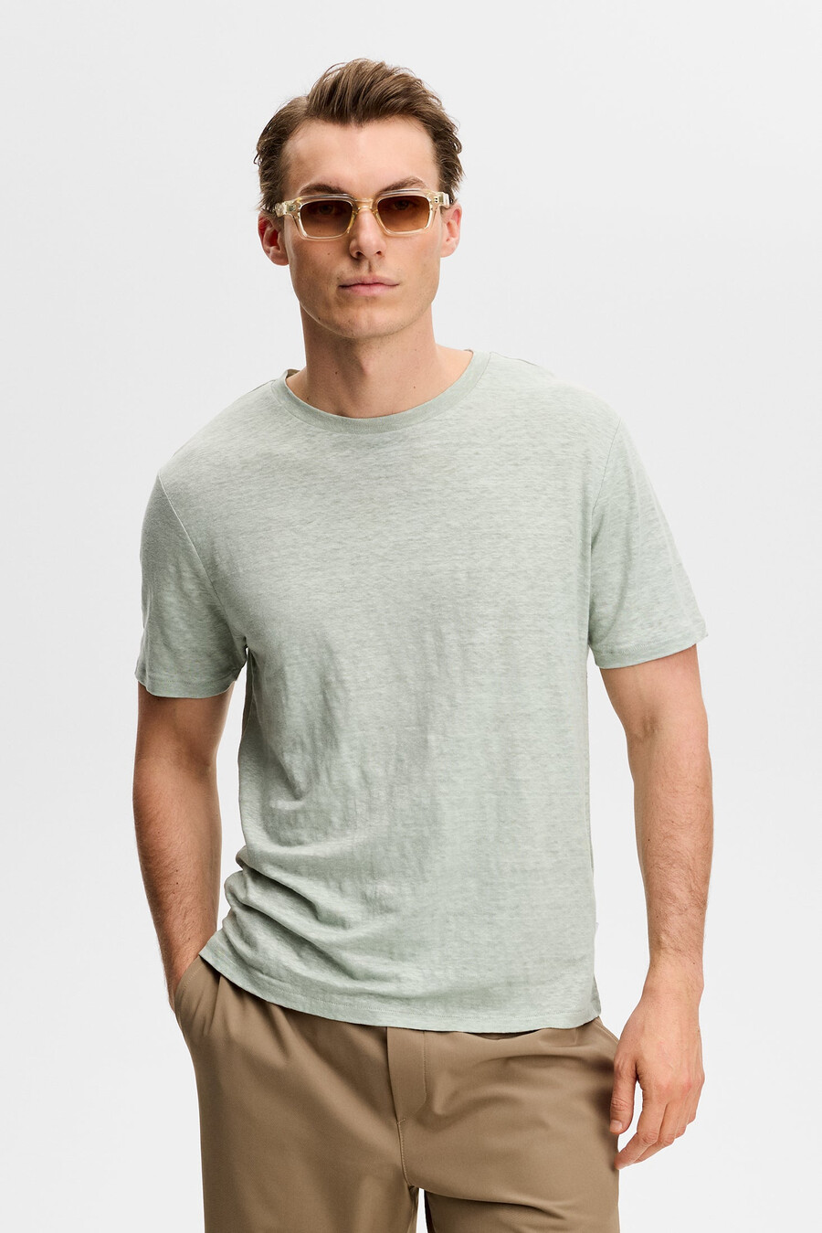 camiseta de linho coma