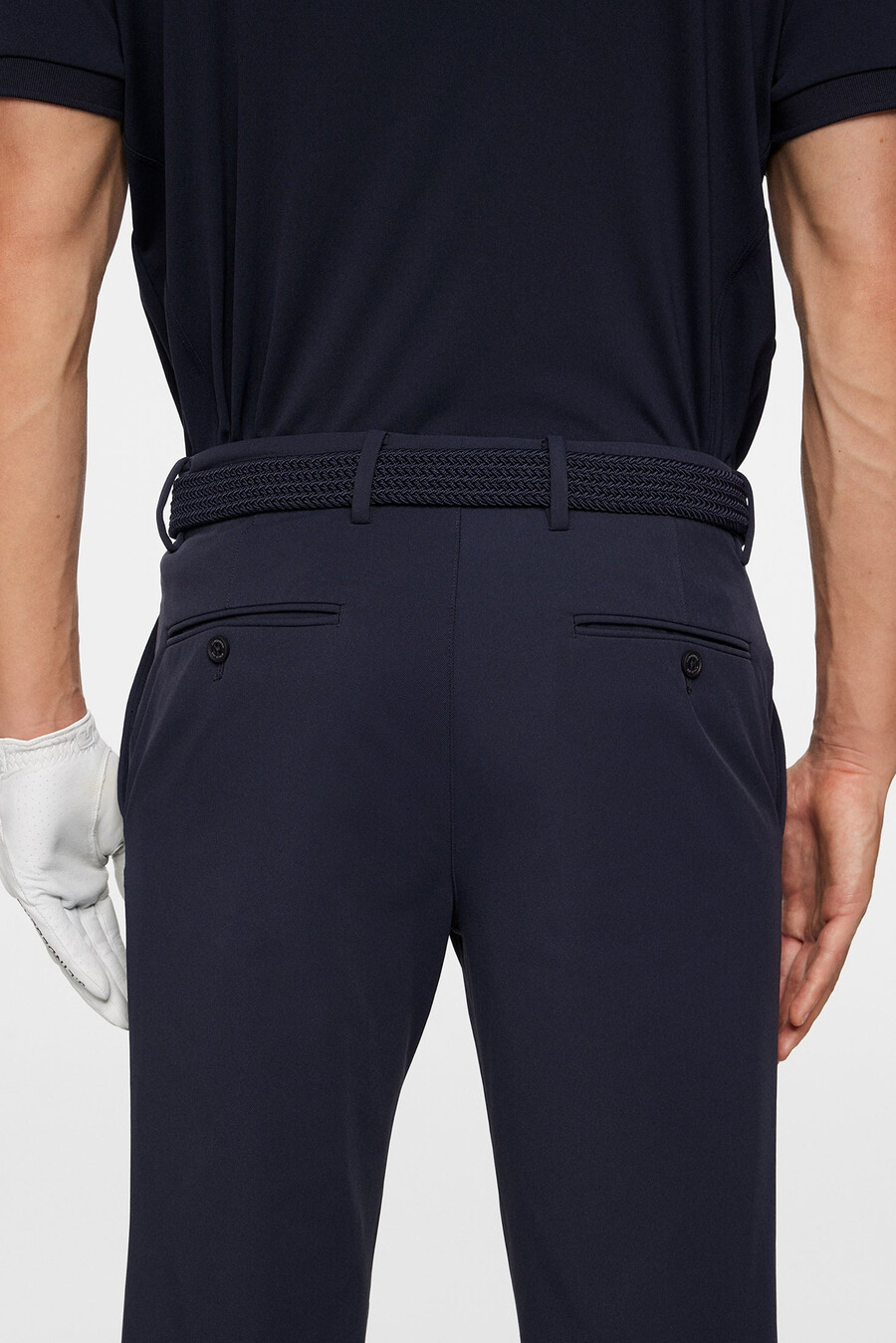 calça de lã axil em sarja