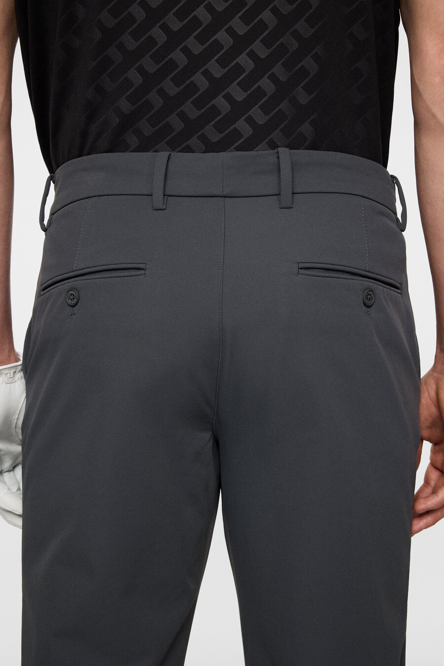 calça de lã axil em sarja