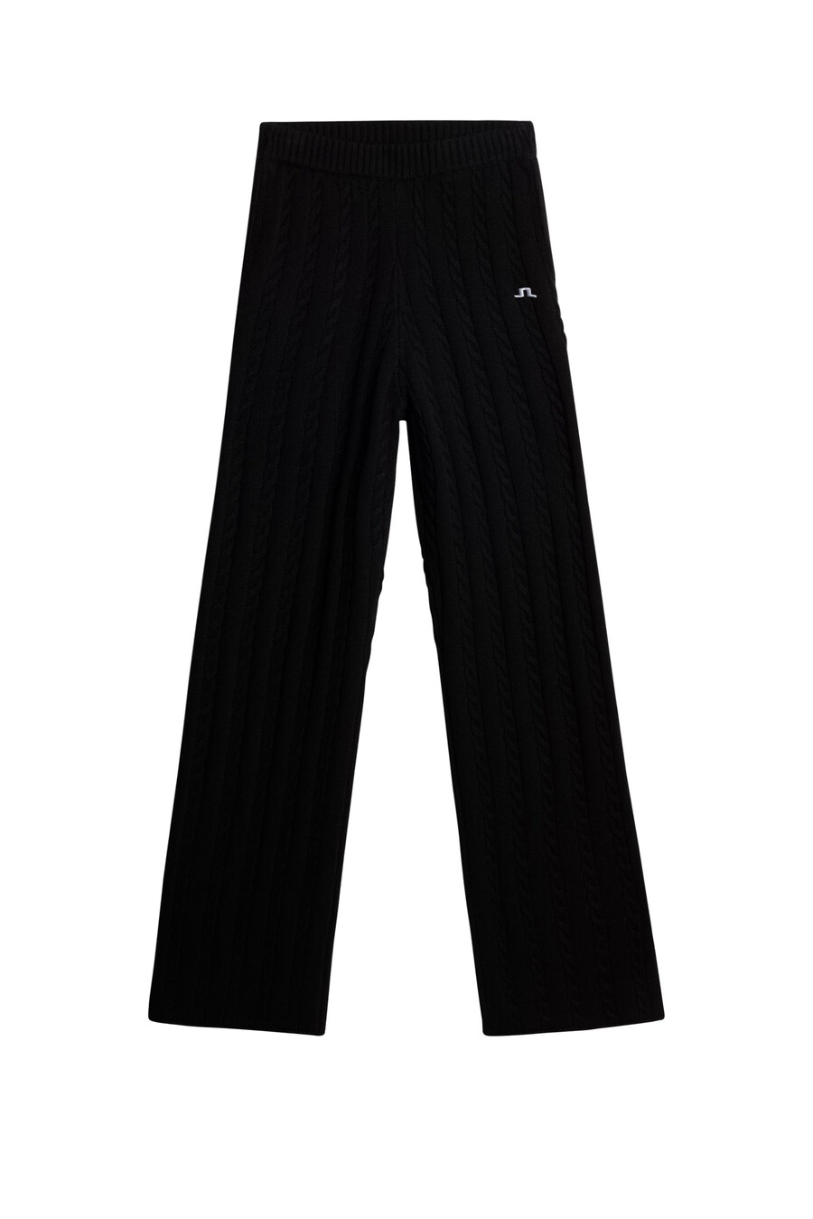 calça de lã com tranças kiana